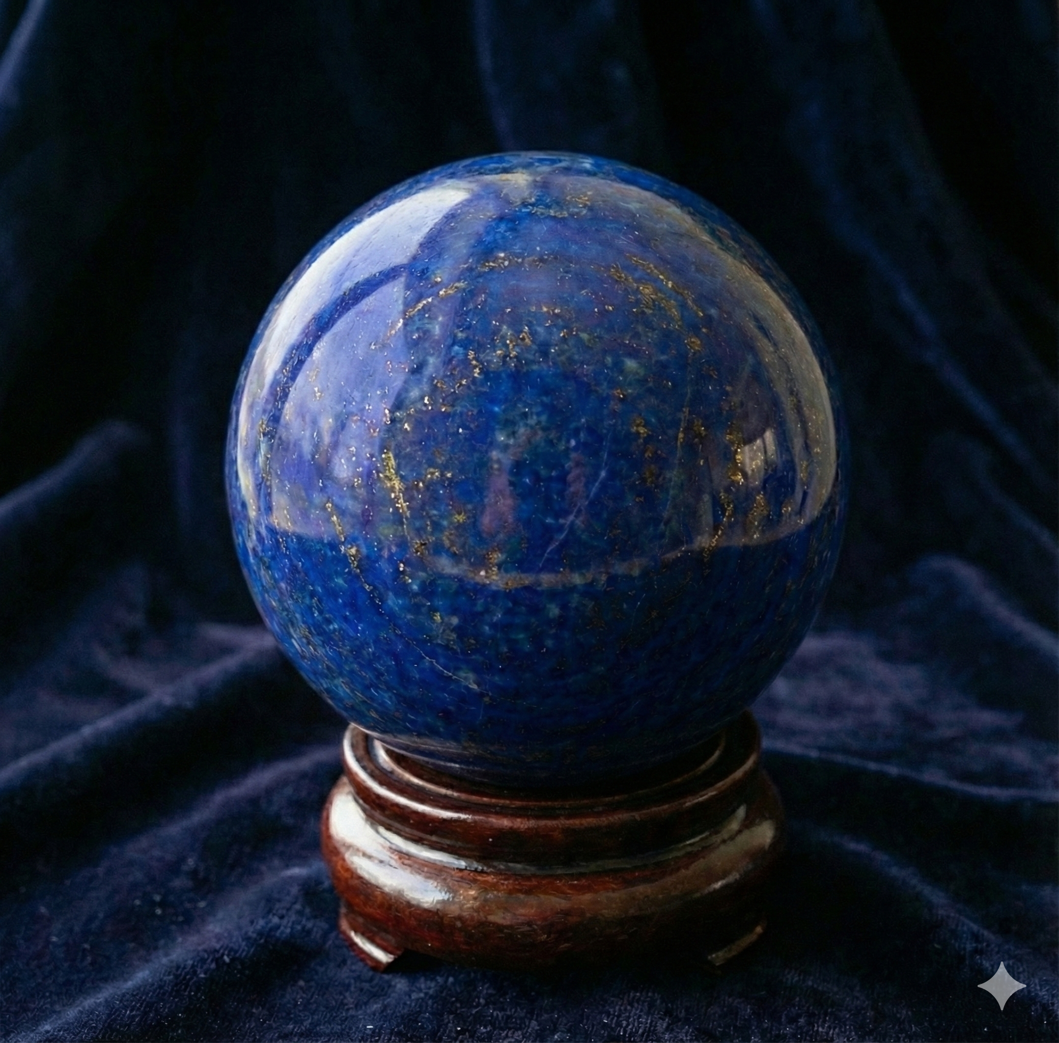 青い瑠璃（ラピスラズリ）のイメージ